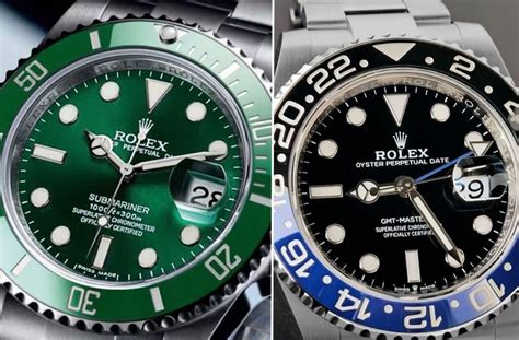 rolex gmt vs submariner ceramic|rolex gmt meteorite retail price.